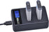 NP-BX1 2 Pack Batteries and LCD Dual USB Charger for Sony CyberShot DSC-RX100 V, DSC-RX100, DSC-WX500, HX300, WX300, H400, HX300, HX50V, HX90V, WX...