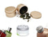 Othmro 24pcs 0.5oz/15ml Metal Round Tins Aluminum Tin Cans Containers with Screw Lid, 40 * 18mm(DxH) Gold tin cans for Salve, Spices, Lip Balm, Te...