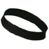 Cotton Twill Stretchable unisex,adult Hat Band - Black OSFM...