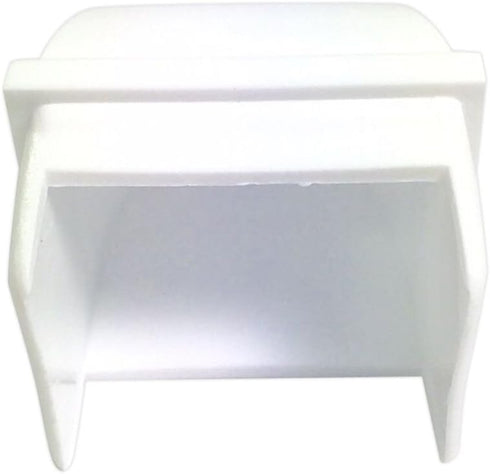 above Ground Pool Fence Post Caps- (Package of 12 pieces) white, 1.5 inch square Post (fits many brands of pools)...