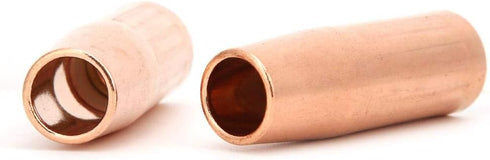2pcs MIG Welding Gun Nozzle 21-37 3/8inch,Copper MIG Welding Nozzle Consumables,for 100L Tweco Mini/#1 Welding Nozzle...