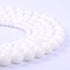 Natural Round Dyed Jade Loose Stone Beads Bulk for Jewelry Making 4MM, 6MM, 8MM, 10MM,12MM (8MM, White Porcelain)...