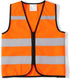 High Visibility Kids Safety Vest,Toddler Safety Vest,Reflective Vest Kids,Toddler Construction Vest For Cycling &Running,Orange XS...