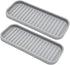 Silicone Sponge Holder 2 Pack, Dish Soap Holder for Kitchen Counter, Waterproof Sponge Soap Tray for Kitchen Sink Bathroom, Multipurpose Sink Cadd...