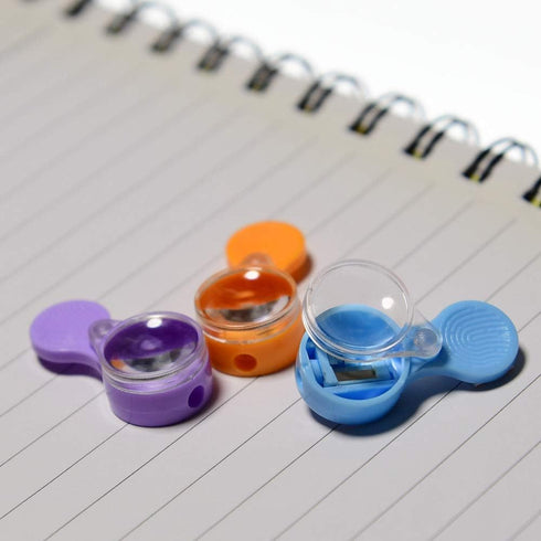 2.0 Lead Pointer Pencil Sharpener, Mini 2mm Leads Sharpener, Portable Sharpener for 2.0mm Pencil Lead Refills at Office Home,Pack of 3...