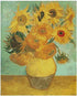 Sunflower series, 12 Sunflowers of Vincent Van Gogh cotton counted cross stitch Kits, 150x196 stitch, 38x45 cm sampler, DIY decor,Vincent Van Gogh...