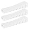 Composite Shims for Indoor/Outdoor Use, 16 Pack Heavy Duty Never Rot Plastic Wedge Shims for Leveling, DIY Furniture Levelers for Home Improvement...
