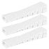 Composite Shims for Indoor/Outdoor Use, 16 Pack Heavy Duty Never Rot Plastic Wedge Shims for Leveling, DIY Furniture Levelers for Home Improvement...
