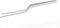 8 Inch Curved Stainless Steel Precision Kitchen Cooking Multi-function Tweezers Culinary Offset Tweezer Tongs (Curved, silver)...