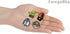 Shoe Charms Shoes Decoration Shoe Accessories for Clog Sandals Shoes, Wristband Bracelet Charms Lovely Shoe Buckles Accessories 20 pcs...