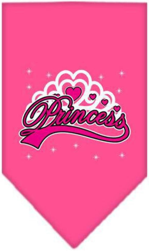 Mirage Pet Products I'm a Princess Screen Print Bandana for Pets, Large, Yellow...
