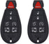 HARUMA Keyless Entry Remote Key Fob for VW 2009-2016 Routan for Dodge 2009-2019 Grand Caravan for Chrysler 2008-2018 Town and Country?IYZ-C01C?...
