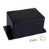 Junction Box IP65 Waterproof Dustproof ABS Plastic Universal Electric Project Enclosure with Fixed Ear Black 6.3x4.3x3.5 inch (1pc)...