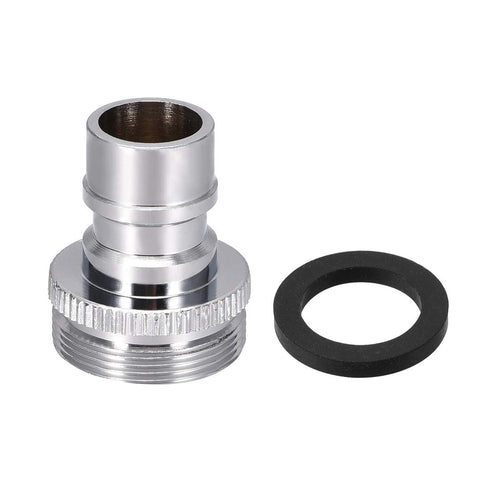 uxcell Brass Faucet Tap Quick Connector M24 UNF Male Thread Hose Pipe Socket Adapter Fitting for Dishwasher Washing Machine...