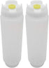 FIFO - 16 oz Squeeze Plastic Bottle For Kitchen (2-Pack)...