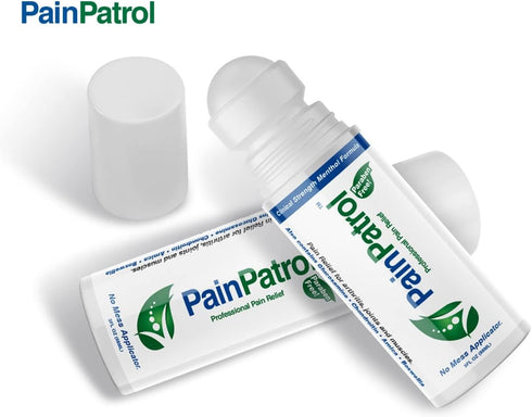 PainPatrol, Pain Relief Gel, Cooling Gel w 8.5% Menthol, 3 oz Roll-on for Muscle Pain, Joint & Back Pain, Topical Analgesic, Fast Acting, Long Las...