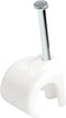 StarTech.com 100 Pack Extra Large Cable Clips with Nail - Reusable - Nail-in Clamps - Wire Holding Clips - Ethernet Cord/Cable Fasteners - Brick/D...