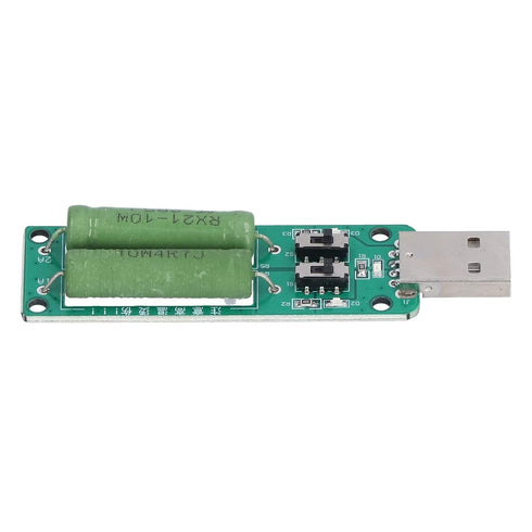 Loads Test Module Accessory, Easy Using DC 5V USB Load Tester 1A 2A 3A Discharge for Power Bank...