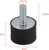 DS. DISTINCTIVE STYLE Rubber Shock Absorber Set of 4 Rubber Isolator Mounts M8 Anti Vibration Silentblock for Car Boat...