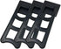 10 Pcs Picture Frame Easel Back Plastic Picture Frame Easel Back Stand Support for Picture Display (Black)...
