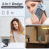 3 in 1 Wireless Charging Station,5000mAh Fast Foldable Portable Charger Battery Pack USB C Power Bank for MagSafe,for iPhone 15 14 13 12 Series/Ap...