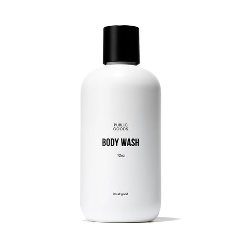 Public Goods Body Wash for Men and Women | Natural Soap for Bath & Shower | Body Scrub Made with Organic Essential Oils | Sulfate & Paraben Free |...