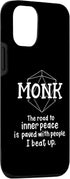 iPhone 15 Pro Monk Funny Character Joke Roleplaying Games RPG Gamer Case...