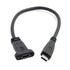 cablecc USB-C USB 3.1 Type C Male to Female Extension Data Cable with Panel Mount Screw Hole...