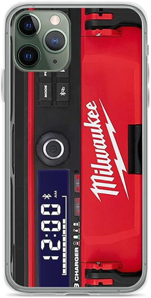 Phone Case Milwaukee Compatible with iPhone 12/12 pro Pure Clear Phone Case Waterproof Scratch Accessories......