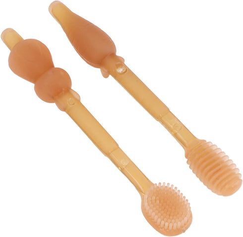 VBESTLIFE Baby Finger Toothbrush Set, Silicone Clean Tongue Close Arrangement Toddler Oral Brush...