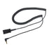 daily headset 2.5mm Quick Disconnect Coil Cable Compatible with Plantronics QD Work with Cordless or Cell Phones Which Have a 2.5mm Port...