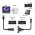 cablecc Micro USB 5Pin Male to Female Extension Panel Mount Type Cable with Screws 50cm...