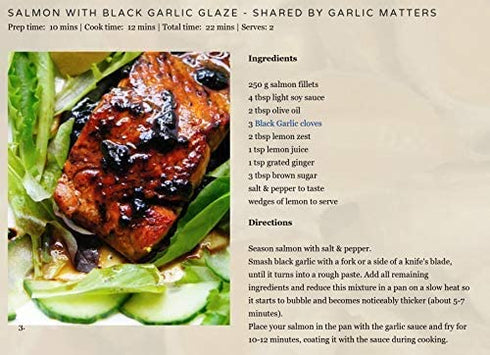 Peeled Black Garlic (5 oz.)- Kosher Certifed...