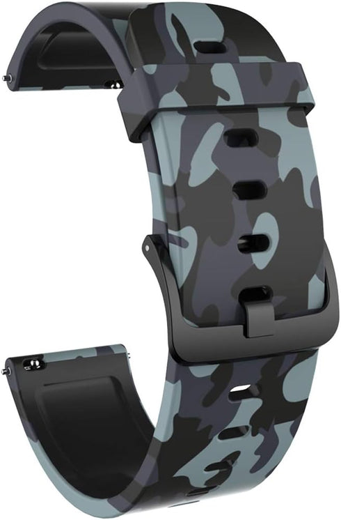 FitTurn 3 Pack Camouflage Bands Compatible for KOSPET Tank M1/M1 Pro Smart Watch Replacement Wrist Strap for AMAZTIM C20/C20 Pro Smartwatch Soft S...