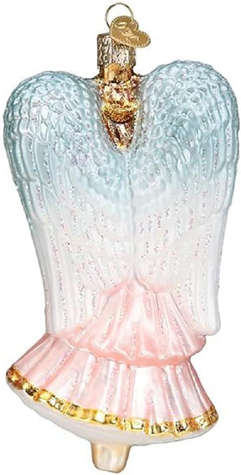 Old World Christmas Ornaments Nativity Angel Glass Blown Ornaments for Christmas Tree...
