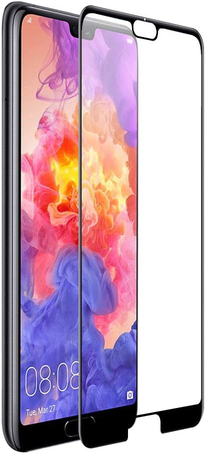 CENTAURUS Screen Protector Replacement for Huawei P20 Pro-(2 Pack) 5D Curved Full Glue Adhesive Ultra-Thin Anti-Scratch Full Coverage Tempered Gla...