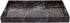 HDS Serving Tray Trading 18 x 13 Coffee Tray Faux Marble, Black...