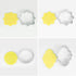 10 PCS Plaque Frame Cookie Cutters Set Fondant Tiles Biscuit Cutter Molds for Cookie Fruit Shapes...