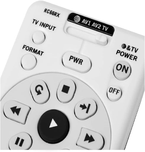 2 Pack - DIRECTV RC66RX IR/RF Remote Control...