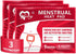 Heat Patches for Menstrual Cramp Relief, Adhesive Heating Patches for Period Cramps, Portable Instant Hot Packs, Travel Size Heat Pads on Cruise- ...