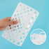 Checks Stencils, 4 Pcs Checkerboard Stencils Square Shape Stencils Assorted Sizes Reusable Mylar Plastic Templates for Painting on Wood Pillows Wa...