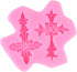 Cross Molds Cross Silicone Molds For Cake Decorating Cupcake Topper Candy Chocolate Gum Paste Polymer Clay...