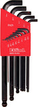 Eklind Tool 13113 Stubby-Ball-Hex-L Key allen wrench - 13pc set SAE Inch Sizes .050-3/8 Long series...