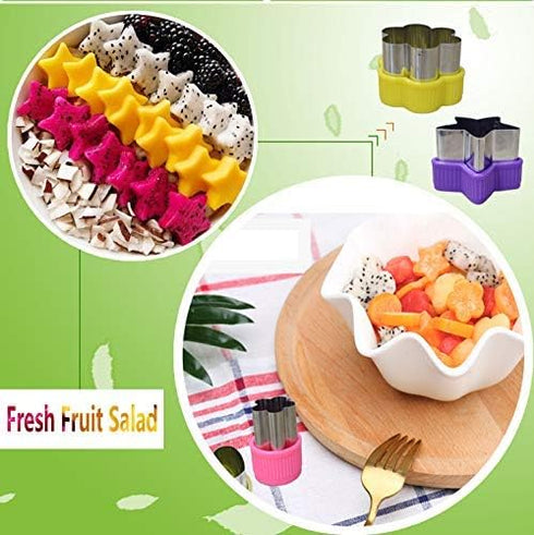 Cutter Shapes Set Different Sizes Cookie Cutters Set Fruit Cookie Pastry Stamps Mold...