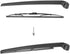 X AUTOHAUX 8E9955425C 8E9955407C Rear Windshield Wiper Blade Arm Set 430mm 17inch for Audi A3 2006-2013 for A4 Avant 2001-2008...