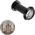 Door Viewer, Diameter 16mm Metal 200-degree Door Peephole with Rotating Privacy Cover, Solid Brass Front Doors Viewers for Home Office Hotel, Blac...