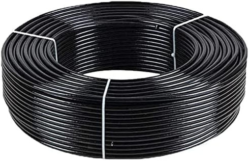 50 FT Pneumatic Air line, 1/4 Od Nylon Tubing,Air Line 1/4 inch OD,1/4 Air Line,15 Meters Air Brake Tubing Nylon Air Hose for Air Brake System Or ...
