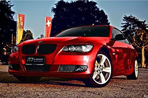 VViViD Red Mirror Chrome Cast Vinyl Wrap for Car, Boat, Bike Self Adhesive Film Air Release Bubble and Air-Free 3MIL (1ft x 5ft)...