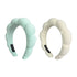2 Pack Sponge Spa Makeup Headband, Puffy Spa Headband Skincare Headband for Women Face Washing, Makeup Removal, Shower, Skincare...
