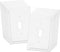 1-Gang Modern Edge Decorative Wall Plate Cover Switch Outlet Single Toggle Electrical Faceplate for Light Switches, Smart Switch, GFC, ReceptacleI...